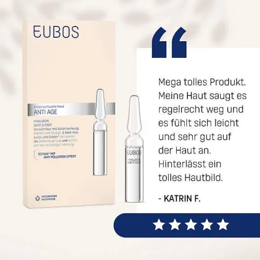 Eubos Hyaluron Deep Effect 7 X 2 ml Ampullen