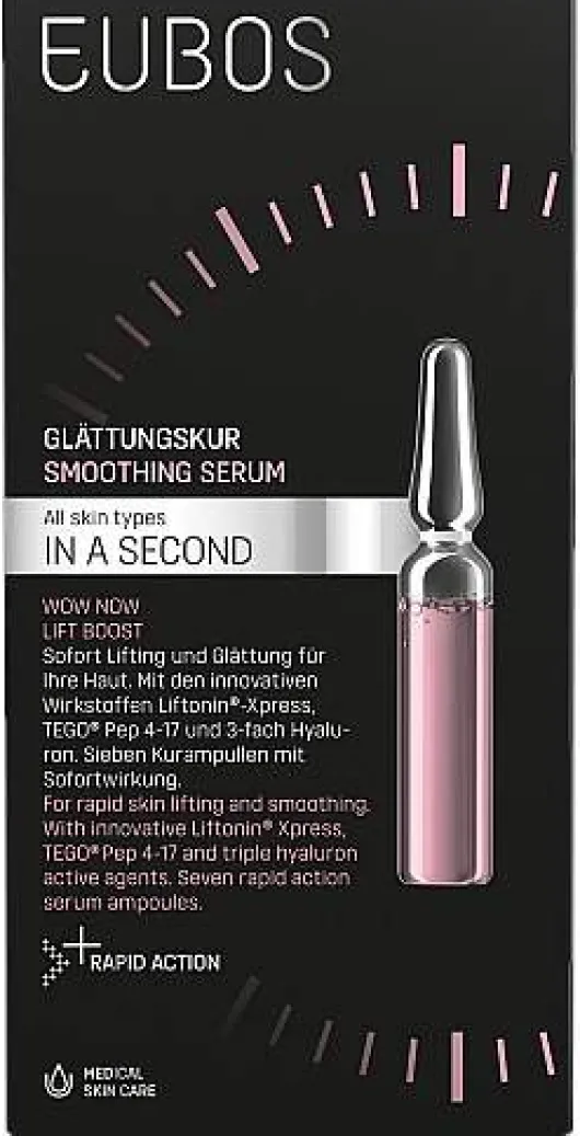 Eubos in A Second Wow Now Lift Boost Glättungskur 7 X 2 Ampullen