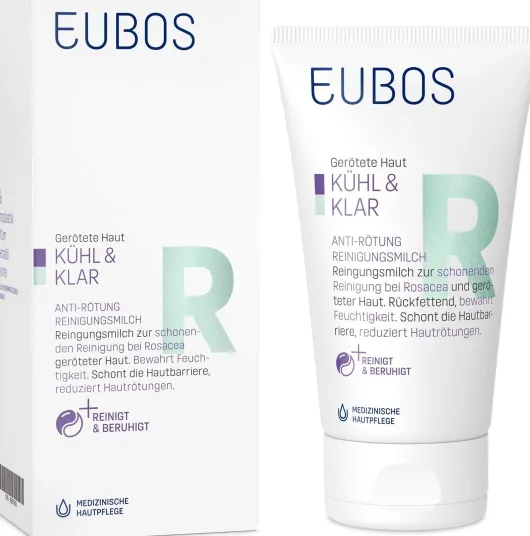 Eubos Kühl & Klar Anti-Rötung Reinigungsmilch 150 ml