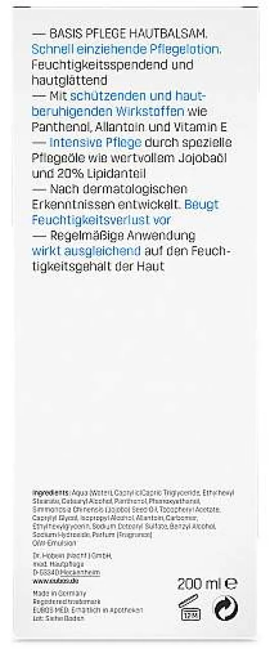 Eubos 200 ml Hautbalsam