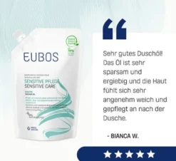 Eubos Sensitive Duschöl F Nachfüllbeutel 400 ml Öl