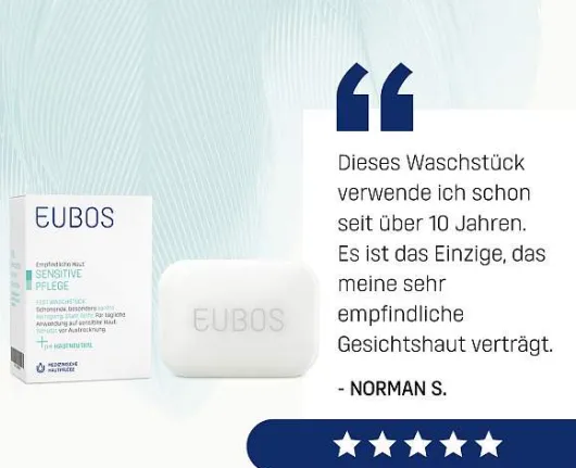 Eubos Sensitive Waschstück 125 G