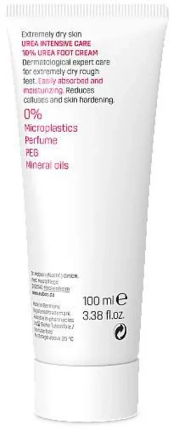 Eubos trockene Haut Urea 10 % Fußcreme 100 ml