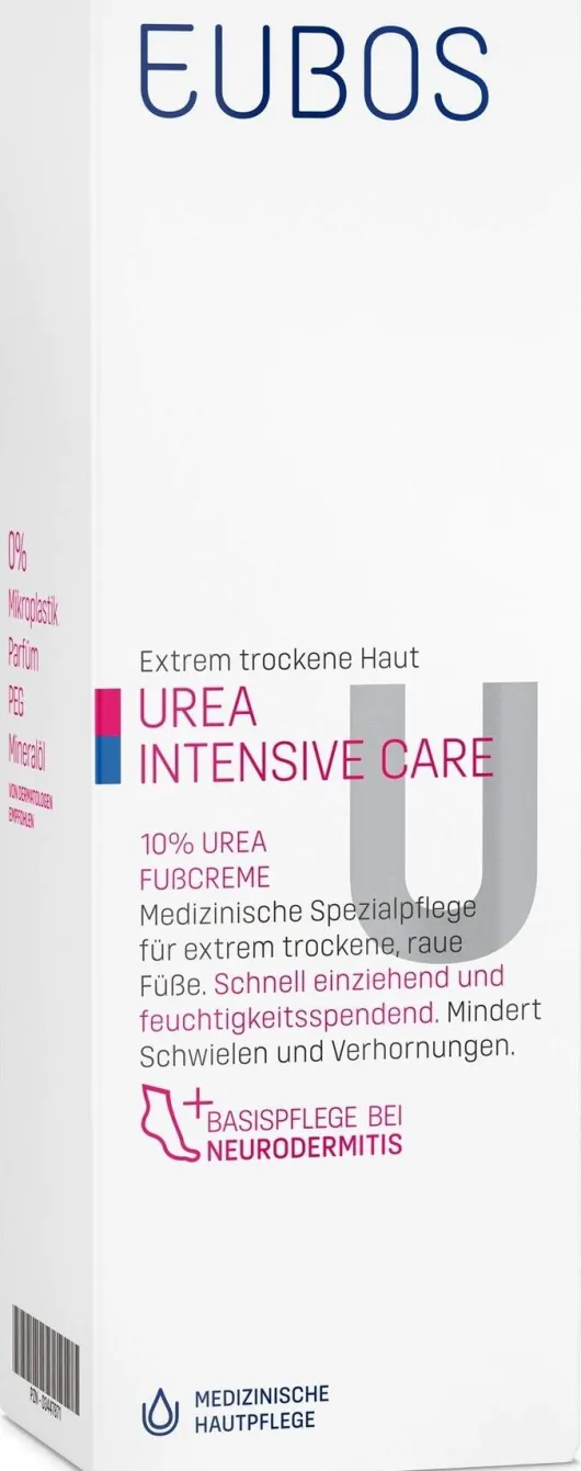 Eubos trockene Haut Urea 10 % Fußcreme 100 ml