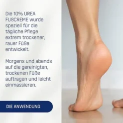 Eubos trockene Haut Urea 10 % Fußcreme 100 ml