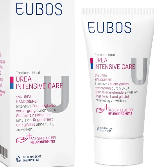 Eubos Trockene Haut Urea 5% Handcreme 75 ml Creme