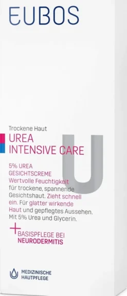 Eubos Trockene Haut Urea 5% 50 ml Gesichtscreme