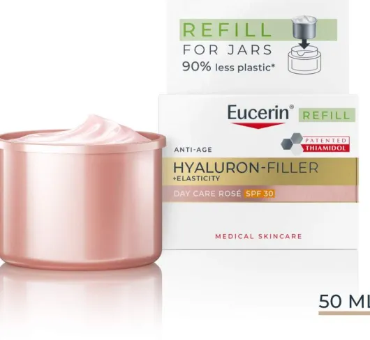 Eucerin Anti-Age Hyaluron-Filler + Elasticity Rose Tag LSF 30 Refill 50 ml
