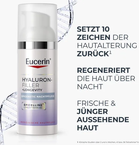 Eucerin Anti-Age Hyaluron-Filler Epigenetic Nachtpflege 50 ml Creme