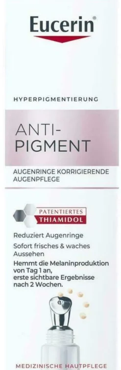 Eucerin Anti-Pigment Augenpflege Augenringe 15 ml + gratis Eucerin Anti - Pigment Dual Serum Mini 7 ml