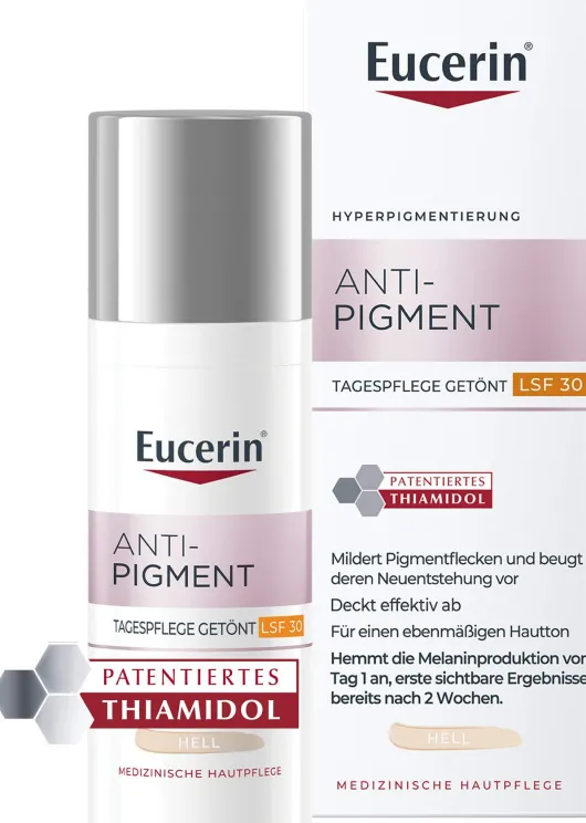 Eucerin Anti-Pigment Tagespflege Getönt hell 50 ml Creme