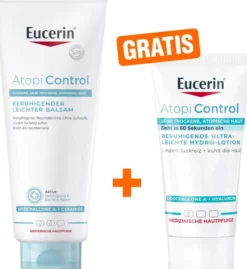 Eucerin AtopiControl Balsam 400 ml + gratis AtopiControl Hydro-Lotion 20 ml