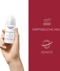 Eucerin Deodorant Roll-On 0% Aluminium 2 x 50 ml