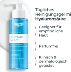 Eucerin DermatoClean Hyaluron Reinigungsgel 200 ml