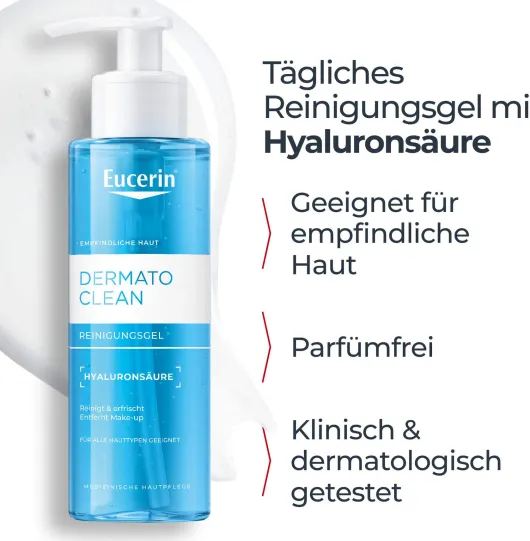 Eucerin DermatoClean Hyaluron Reinigungsgel 200 ml
