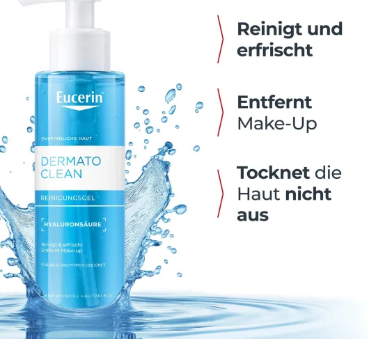 Eucerin DermatoClean Hyaluron Reinigungsgel 200 ml