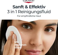 Eucerin Dermatoclean Hyaluron Mizellen Reinigungsfluid 3in1 200 ml