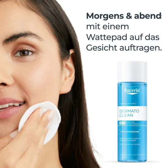 Eucerin Dermatoclean Hyaluron Mizellen Reinigungsfluid 3in1 200 ml