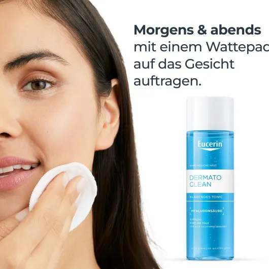 Eucerin Dermatoclean Hyaluron klärendes Gesichtswasser 200 ml