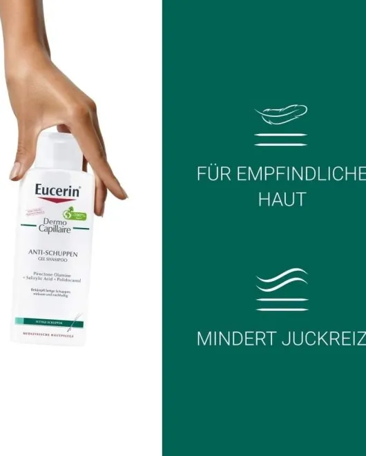 Eucerin DermoCapillaire Anti-Schuppen Gel Shampoo 250 ml