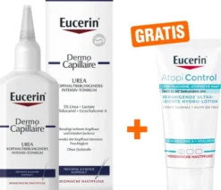 Eucerin Dermo Capillaire kopfhaut- beruhigend. Tonikum 100 ml + gratis AtopiControl Hydro-Lotion 20 ml