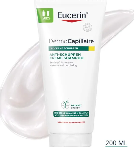 Eucerin DermoCapillaire 200 ml Anti-Schuppen Creme Shampoo