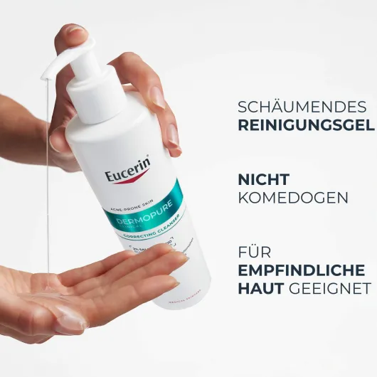 Eucerin DermoPure Clinical erneuerndes Reinigungsgel 400 ml