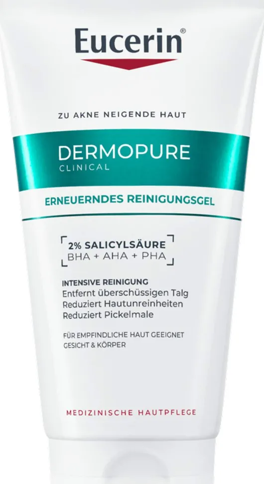 Eucerin DermoPure Clinical erneuerndes Reinigungsgel 150 ml