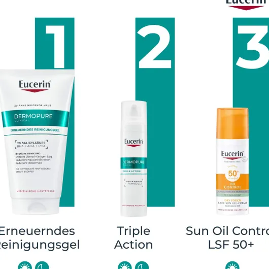 Eucerin DermoPure Clinical erneuerndes Reinigungsgel 150 ml
