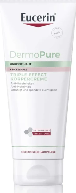 Eucerin DermoPure Triple Effect Körpercreme 200 ml