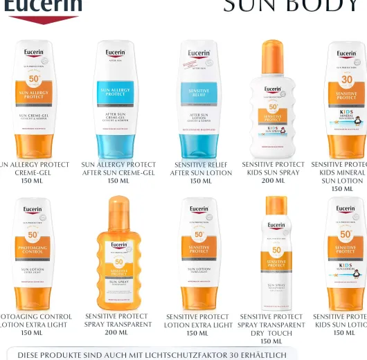 Eucerin Dry Touch Sun 200 ml Spray LSF 50