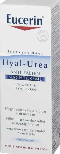 Eucerin Hyal Urea 50 ml Antifaltencreme Nacht