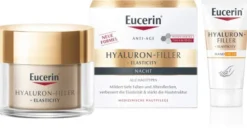 Eucerin Hyaluron Filler + Elasticity Nachtpflege 50 ml + gratis Elasticity Handcreme 20 ml