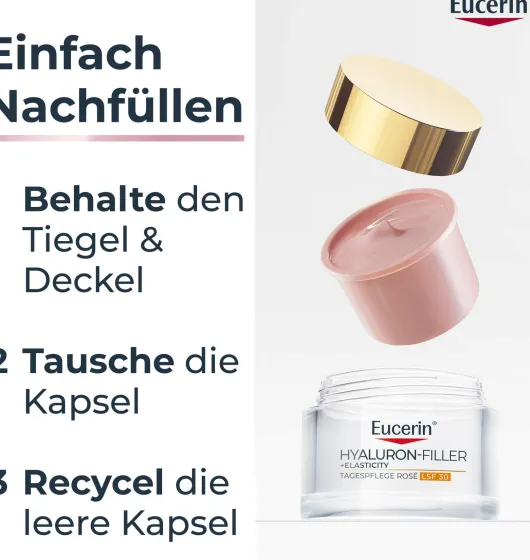 Eucerin Hyaluron Filler + Elasticity Rosé LSF 30 50 ml Creme