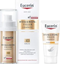 Eucerin Hyaluron Filler + Elasticity 3D Serum 30 ml + gratis Elasticity Handcreme 20 ml