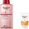 Eucerin pH5 Duschgel & Öl empfindliche Haut 400 ml + gratis Eucerin Sun Gelcreme Oil Control 20 ml