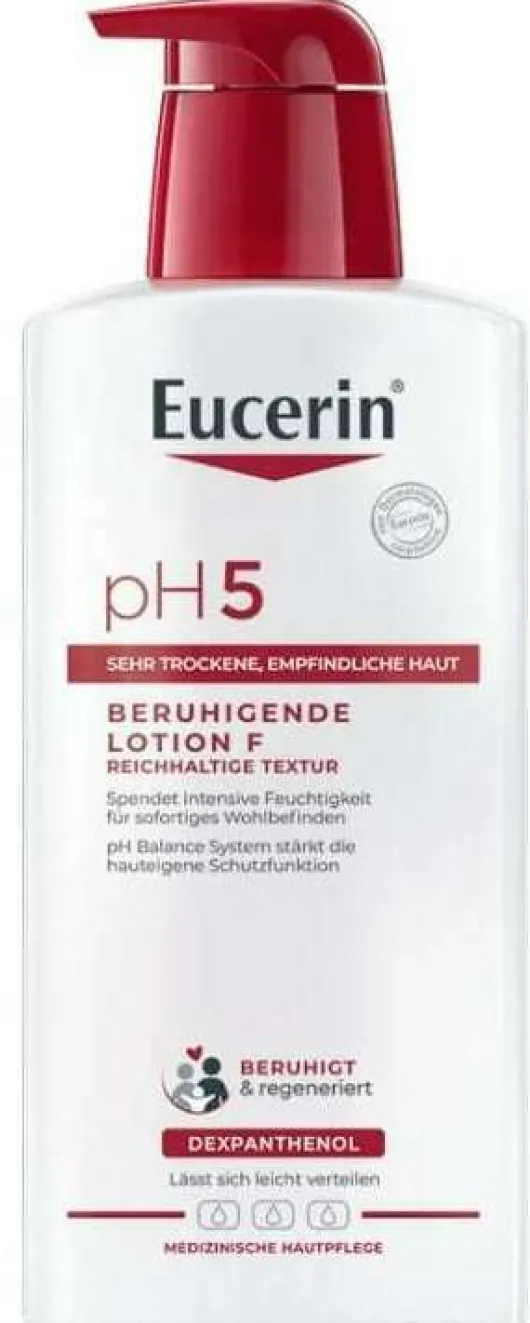 Eucerin pH5 Reichhaltige Textur Lotion F mit Pumpe 400 ml