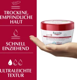 Eucerin pH5 ultraleichte Feuchtigkeitscreme 350 ml