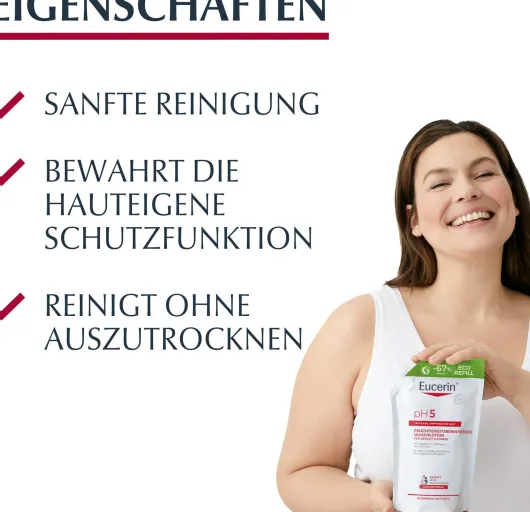 Eucerin pH5 Waschlotion empfindliche Haut Nachfüllbeutel 400 ml