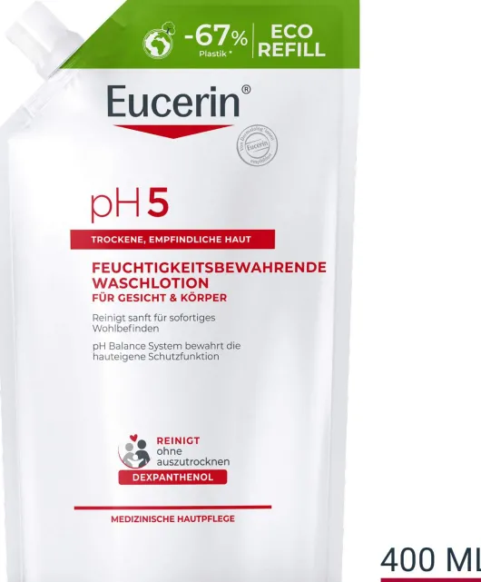 Eucerin pH5 Waschlotion empfindliche Haut Nachfüllbeutel 400 ml