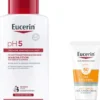 Eucerin pH5 Waschlotion 200 ml empfindliche Haut + gratis Eucerin Sun Gelcreme Oil Control 20 ml