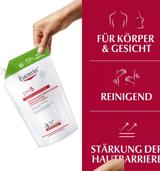 Eucerin pH5 Waschlotion 750 ml Nachfüllbeutel