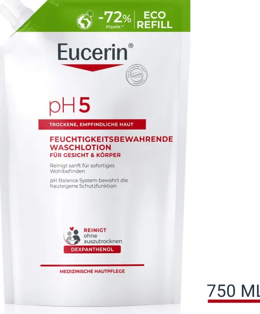 Eucerin pH5 Waschlotion 750 ml Nachfüllbeutel