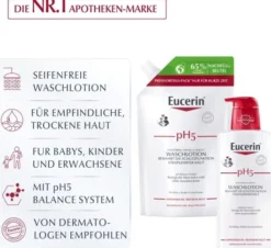 Eucerin pH5 Waschlotion 400 ml + Nachfüllbeutel 400 ml