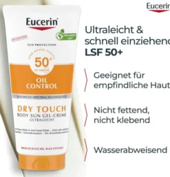 Eucerin Sun Oil Control Body Dry Touch LSF 50+ 200 ml