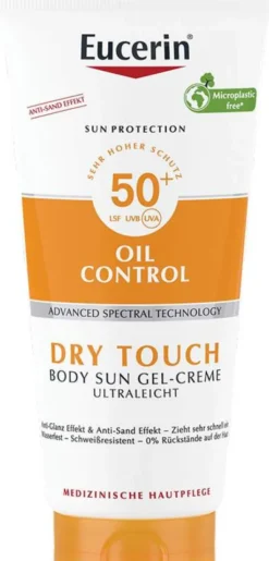 Eucerin Sun Oil Control Body Dry Touch LSF 50+ 200 ml