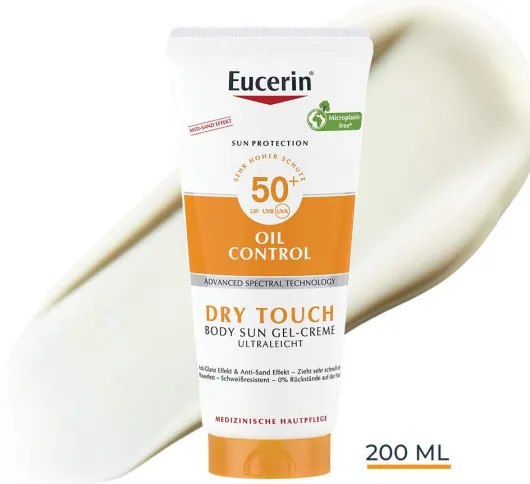 Eucerin Sun Oil Control Body Dry Touch LSF 50+ 200 ml