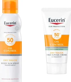 Eucerin Sun Oil Control Dry Touch LSF 50 200 ml Spray + gratis Sun Gel-Creme Oil Control 20 ml