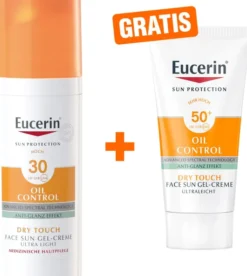 Eucerin Sun Oil Control Face Gel- Creme LSF 30 + gratis Sun Gel-Creme Oil Control 20 ml