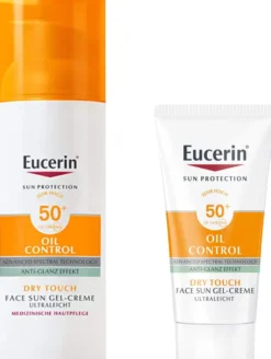 Eucerin Sun Oil Control Face Gel-Creme LSF 50+ 50 ml + gratis Sun Gel-Creme Oil Control 20 ml